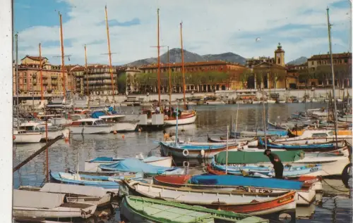 BF24773 Boote nice le port l eglise et la place ile de france front/back image