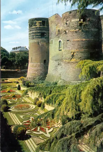 BF15579 angers m et l le chateau france front/back image
