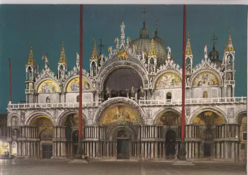 BF23130 venezia basilica di s marco italy front/back image
