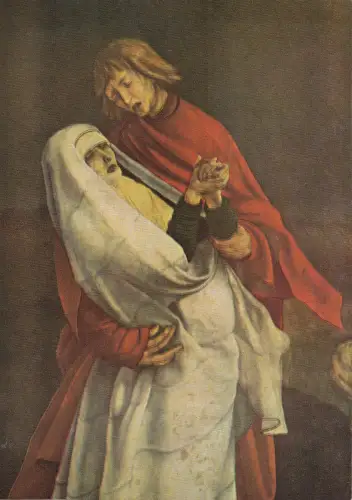 BF13466 la vierge et st jean colmar musee d unterlinden france front/back image