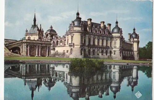 BF25661 chateau de chantilly la facade nor est france Vorder-/Rückbild
