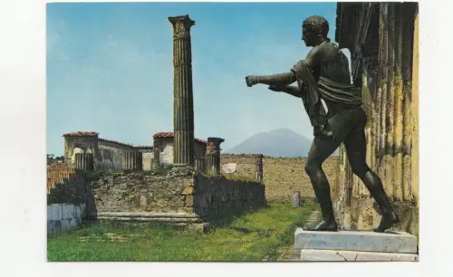 BF29048 pompei tempia di apollo italy front/back image