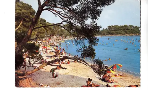 BF13704 bormes var plage de l estagnol france front/back image