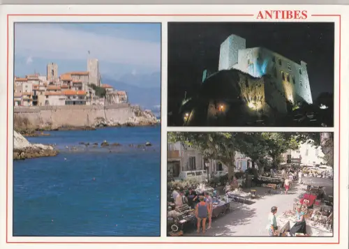 BF20352 antibes a m la cote d azur france front/back image