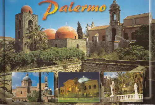 BF23516 palermo italy front/back image
