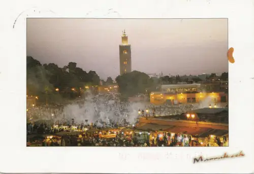 BF17890 Marokko Marrakesch Landschaft Vorder-/Rückbild