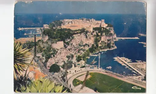 BF25206 monaco depuis le jardin exotique france front/back image