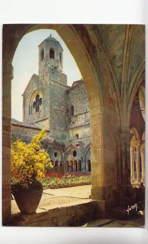 BF21854 narbonne aude abbaye de fontdfroide france front/back image