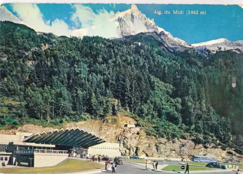 BF14053 chamonix mont blanc tunnel du mont blanc france front/back image