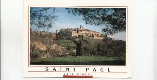 BF28612 Saint Paul Vue Generale France Vorder-/Rückbild