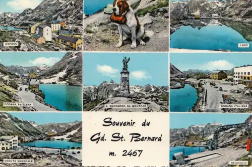 BF14588 recordo del gran s bernardo italy front/back image