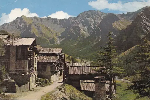 BF15053 saint veran h a un coin du village france front/back image