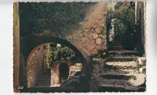 BF25698 eze village a m vieille portie et vieux passge france front/back image