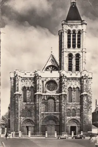 BF25592 basilique de saint denis france front/back image