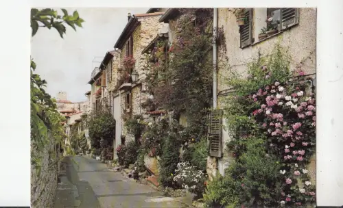 BF22105 antibes a m la rue du haut castelet france front/back image