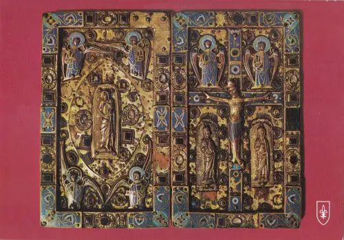 BF12582 l eglise saint nectaire france front/back image