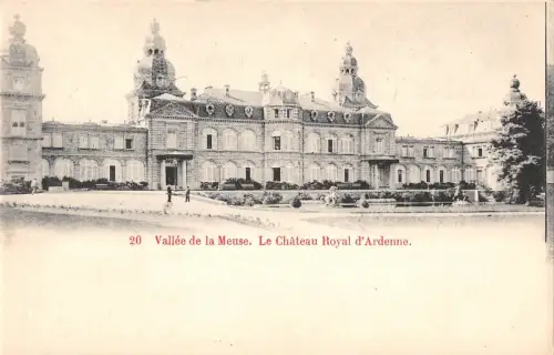 BR55916 Vallee de la Meuse Le chateau Royal Dardenne belgien