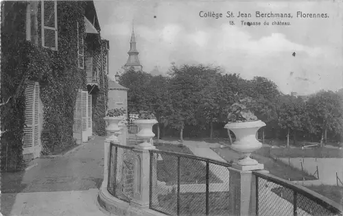 BR45361 College St Jean Berchmans florennes terasse du chateau belgien