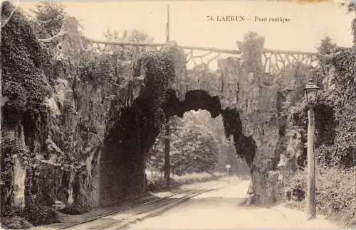 BR57063 Laeken Pont rustique Belgien