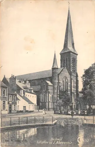 BR39565 Beloeil L Eglise et; Abreuvoir belgium