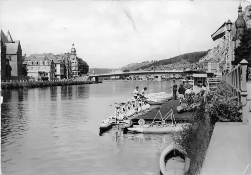 BR19676 Dinant la meuse les pedalos belgium
