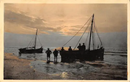 BR55321 Songerie en contre jour ship bateaux Wenduyne belgien