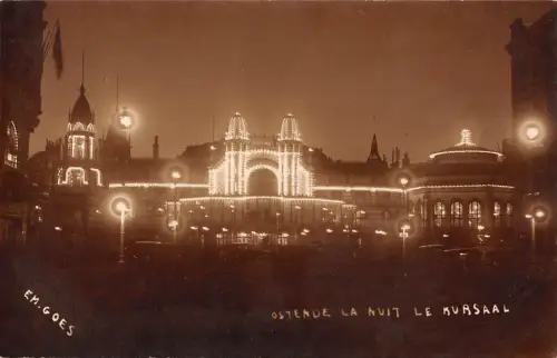 B95923 ostende la nnuit le kursaal echtfoto belgien