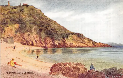 BR37285 Fermain Bay Guernsey Kanalinseln