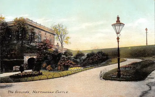 BR67299 the ground nottingham castle uk 14x9cm