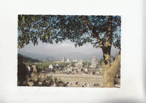 BF28331 satiago vista panoramica desde el cerro santa chile front/back image