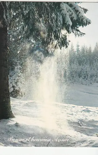 BF25313 Winterlandschaft Frankreich Vorder-/Rückbild