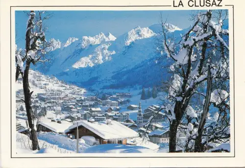 BF12559 vue generale la clusaz france front/back image