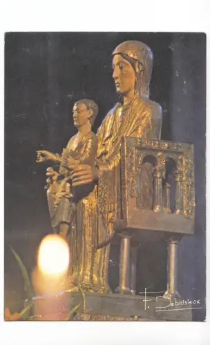 BF14431 vierge en maheste d orcival puy de dome france front/back image