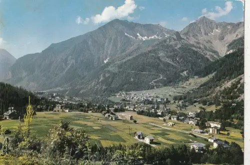 BF23157 courmayeur panorama generale italy front/back image