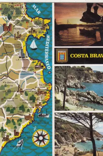 BF22958 costa brava multi views spain front/back image