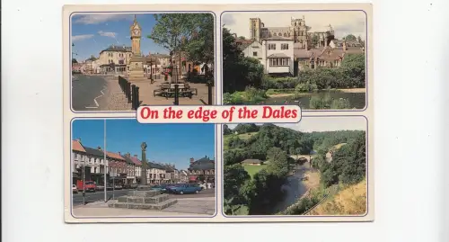 BF30423 on the edge of the dales UK yorkshire front/back image