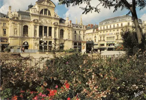 BF13326 angers la place du ralliement et le theatre france front/back image