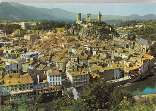 BF25537 foix 09 vue generale france front/back image