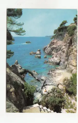 BF29496 lloret de mar costa brava cala pins d en sitra spain front/back image