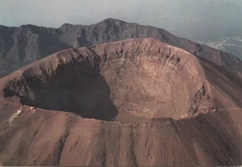 BF23231 vesuvio il cratere veduta aerea italy front/back image