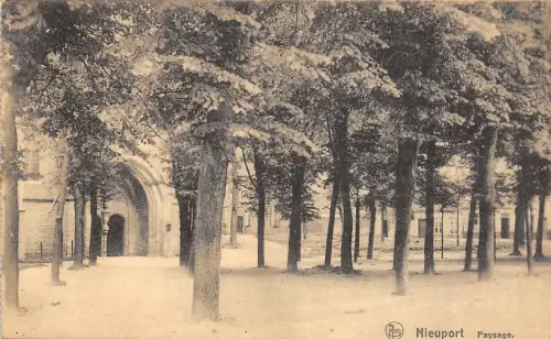 BR40056 nieuport paysage belgium Blegium