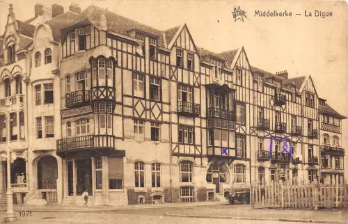 Br35810 Middelkerke La digue belgien