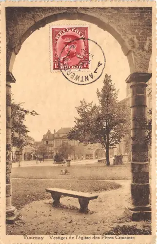 BF36969 turnay vestiges de l eglise des peres croiseiers belgien