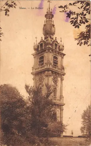 BR40241 mons le beffroi belgium Belgium