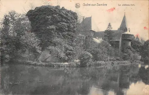 BR55677 Solre sur Sambre le chateau fort belgium