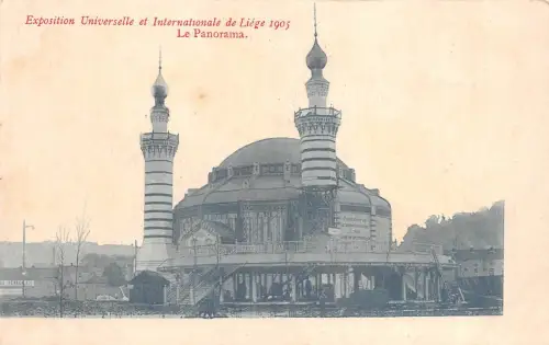 B93968 exposition internationale de liege 1905 le panorama belgien