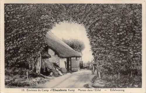 BR42532 Camp d elsenborn kamp maison dans l eifel belgien