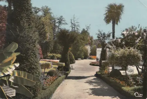 BF25387 barbotan les thermes gers les jardins france front/back image
