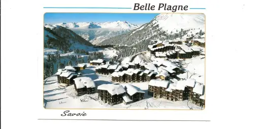 BF15308 belle plagne savoie france front/back image