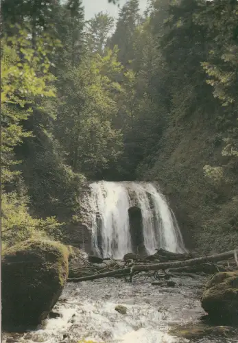 BF21765 cascade de la verniere entre la bourboule et l france front/back image